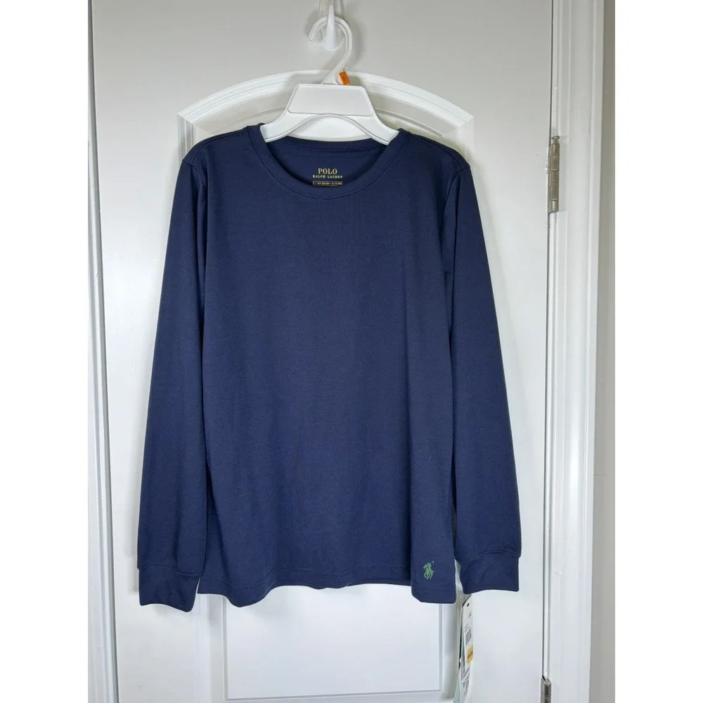 Polo Ralph Lauren Boys Long Sleeve Pajama Top NWT